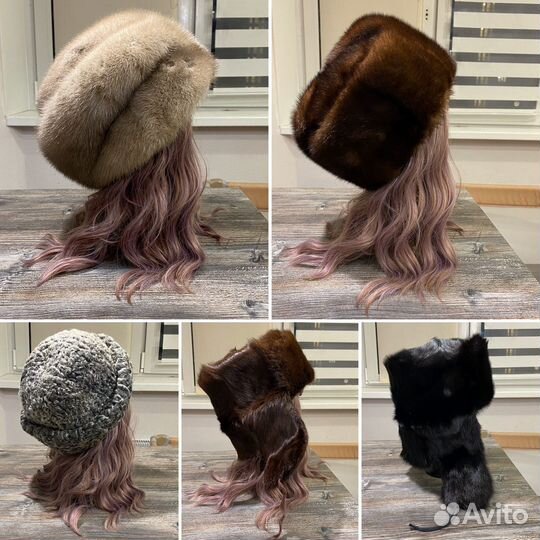 Шапка зимняя меховая ушанка женская мужская мех