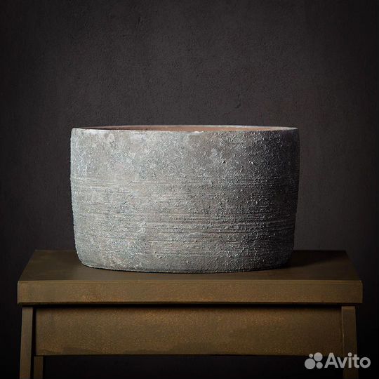 Авторские керамические кашпо Rustic Pot 1-3