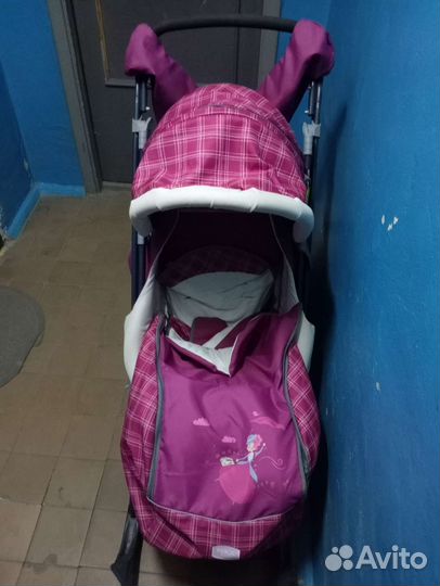 Детские санки коляска