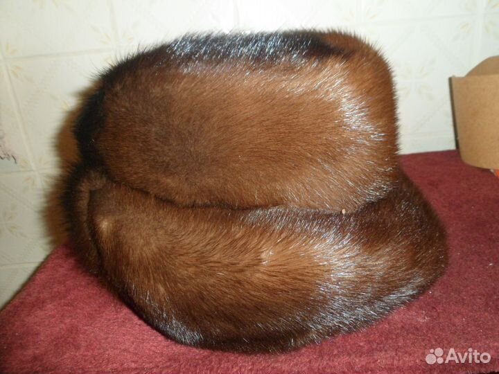 Шапка норковая, размер 57-59