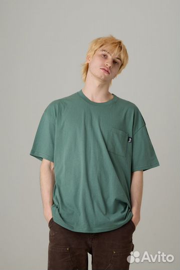 Футболка Stussy Short Sleeve Basic Pocket Tee