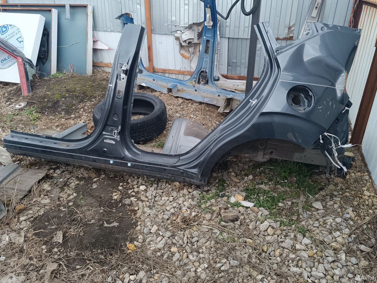 Порог левый стойка двери Kia Soul 3 Соул Sk3