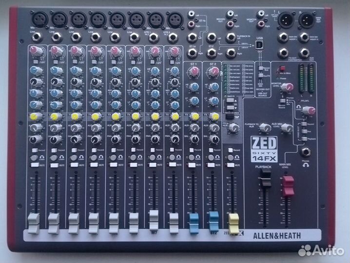 Allen & Heath ZED60-14FX микшерный пульт