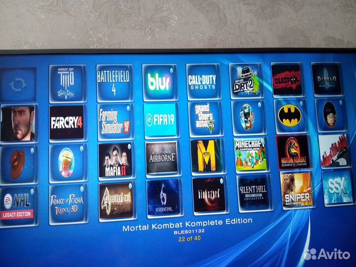 Ps3 super slim 500gb прошита + 40 игр