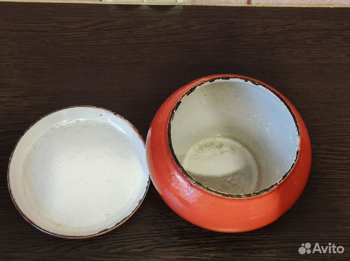 Чугунок эмалированный(1 литр) СССР