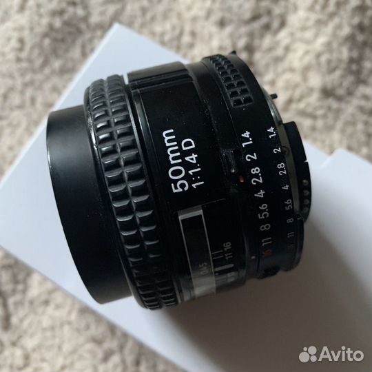 Объектив AF nikkor 50mm f/1.4D