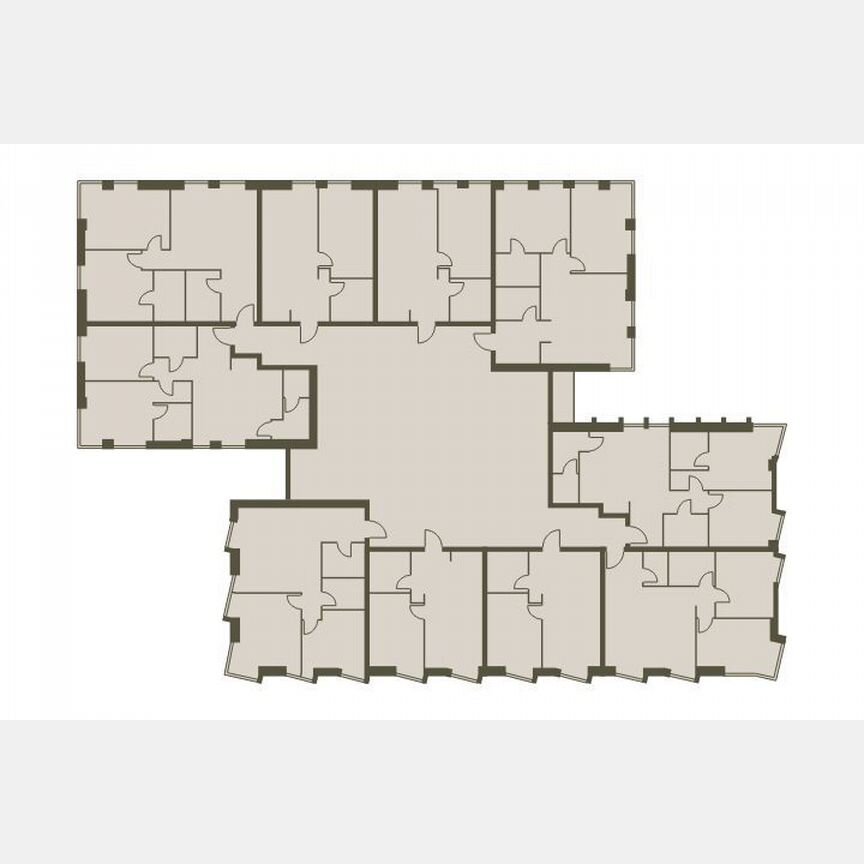 2-к. квартира, 70,9 м², 7/42 эт.