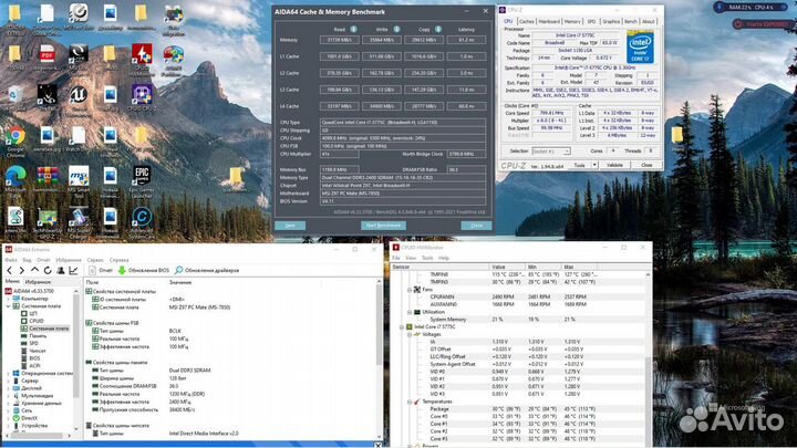 Z97 PC mate + i7 5775c + 16Gb HyperX
