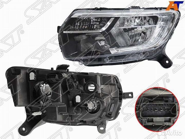 Фара левая на Рено Сандеро 2, с 2018г