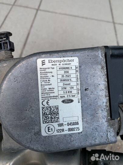 Догреватель форд транзит