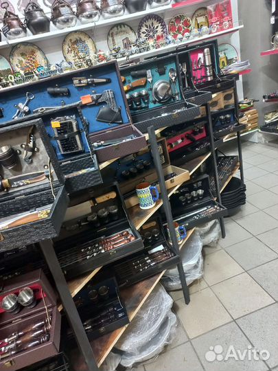 Шашлычный подарочный набор шампура