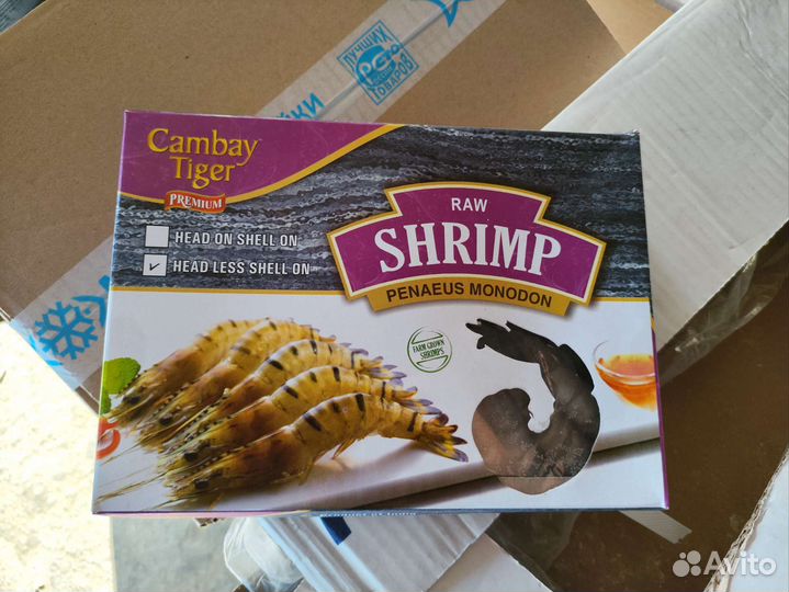 Тигровые креветки