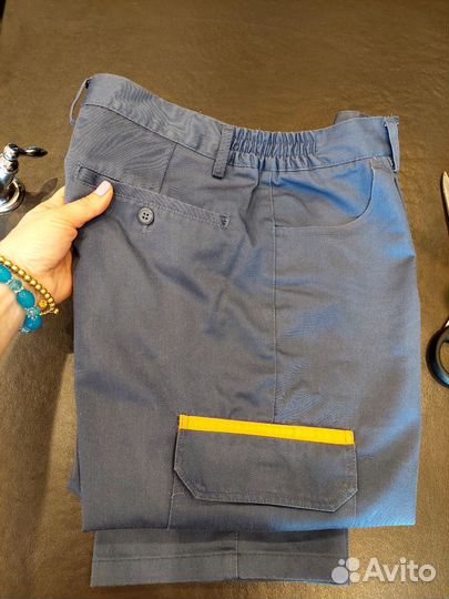 Брюки спецовка, плотные, унисекс, М