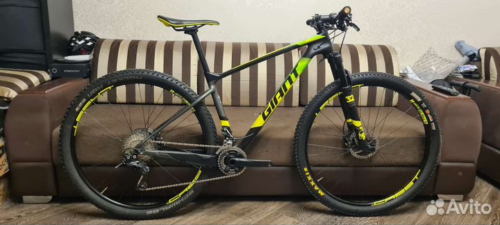 Карбоновый Giant XTC Advanced 29 LTD (M, 10.5кг)