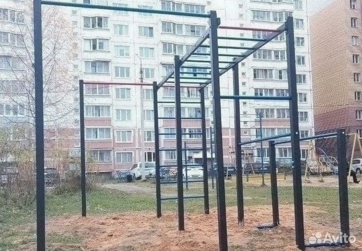 Спортивная площадка воркаут по безналу