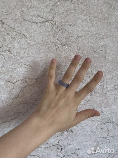 Кольцо из бисера