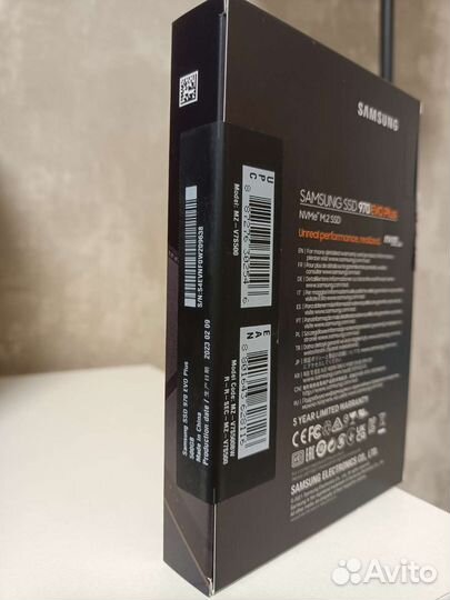 Samsung 970 EVO Plus 500gb - новый