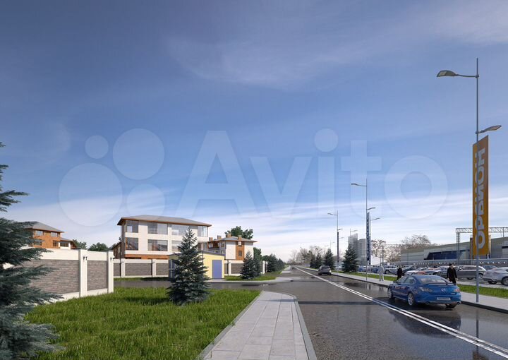 Таунхаус 358,8 м² на участке 3,5 сот.