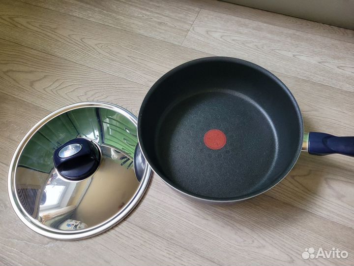 Сотейник с крышкой tefal armatal 24 см.- 3 л.новый