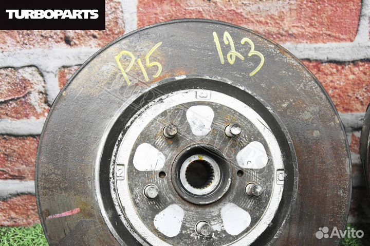 Ступицы 315мм передние Subaru Legacy B4 BL5 EJ205