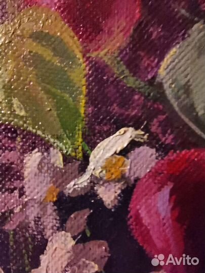 Картина маслом на холсте натюрморт