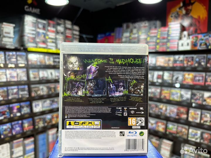 Игры для PS3: Batman: Arkham Asylum