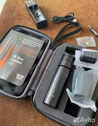 Тату машинка ambition sol nova набор