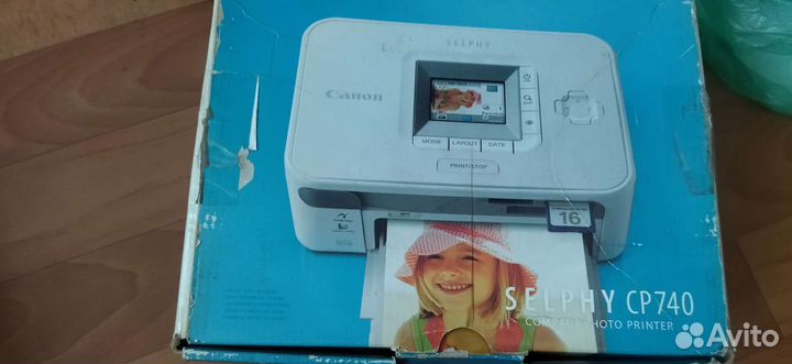 Принтер Canon CP740 на запчасти