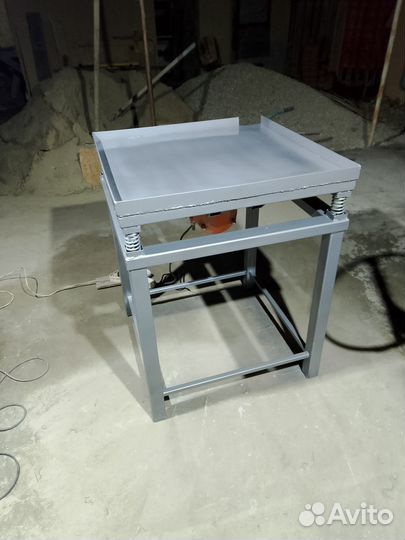 Вибростол для тротуарной плитки