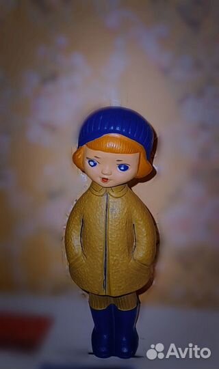 Игрушка резиновая с пищалкой СССР 50х, 60х годов