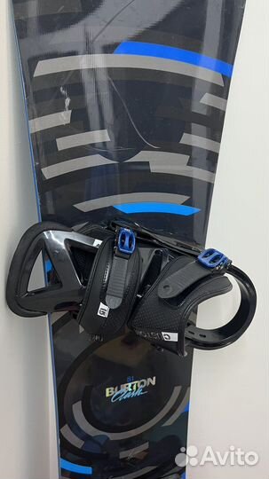 Сноуборд burton clash 151 с креплениями burton