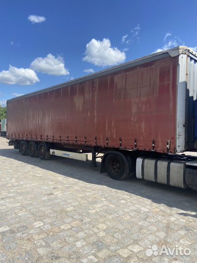 Полуприцеп тентованный Krone SDP27, 2004