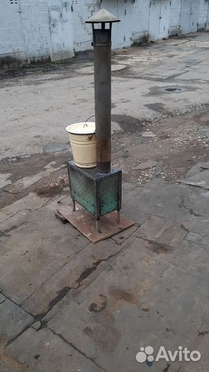 Печь буржуйка