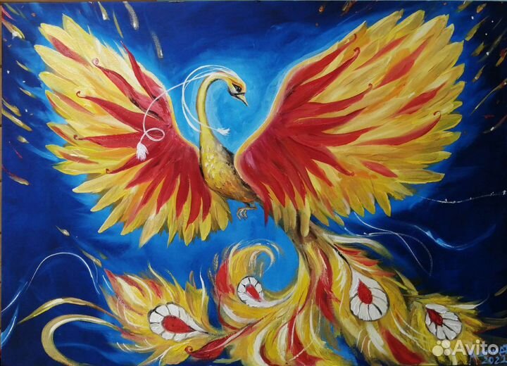 Большие картины маслом на холсте с картоном 60х50