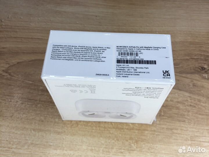 Новые Airpods Pro With Magsafe Charging Case