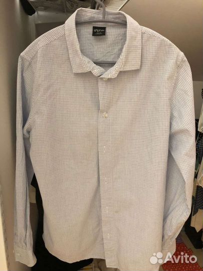 Рубашка голубая для мальчика