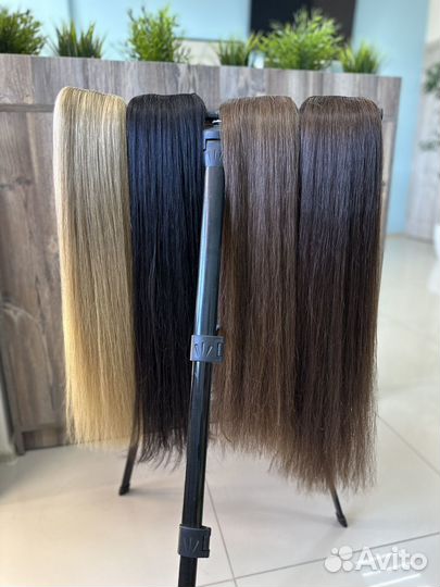 Трессы, волосы на заколках