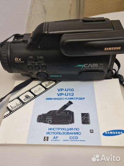 Видео камера Samsung с аксессуарами