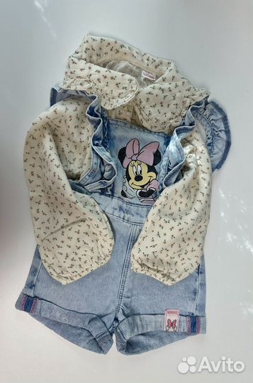 Пакет одежды для девочки 86-92 HM и др
