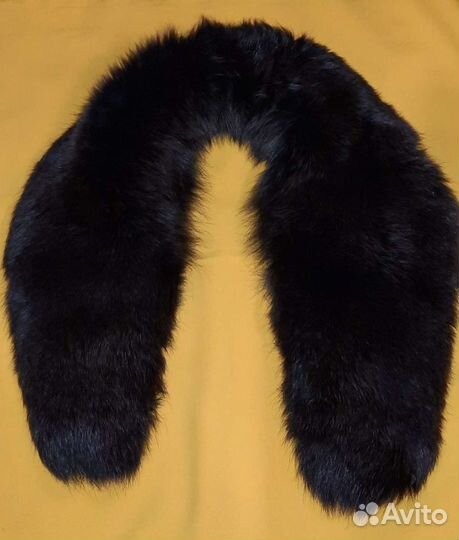 Воротники и опушки на капюшон нат. мех