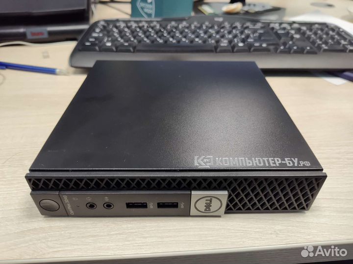 Неттоп dell i3-6100t, 8-16gb, ssd wifi