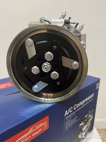 Компрессор кондиционера Рено Дастер K4M