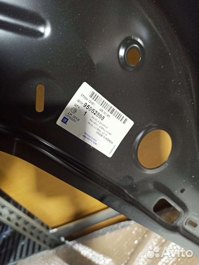 Каркас колёсной арки задняя левая GM