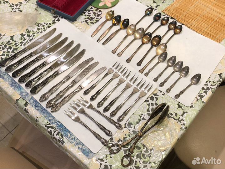 Ножи вилки ложки СССР нержавейка