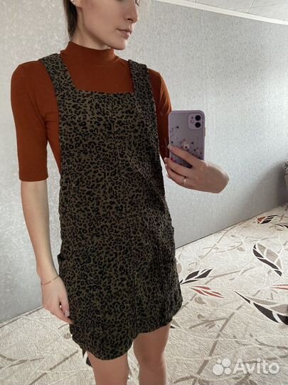 Сарафан леопардовый
