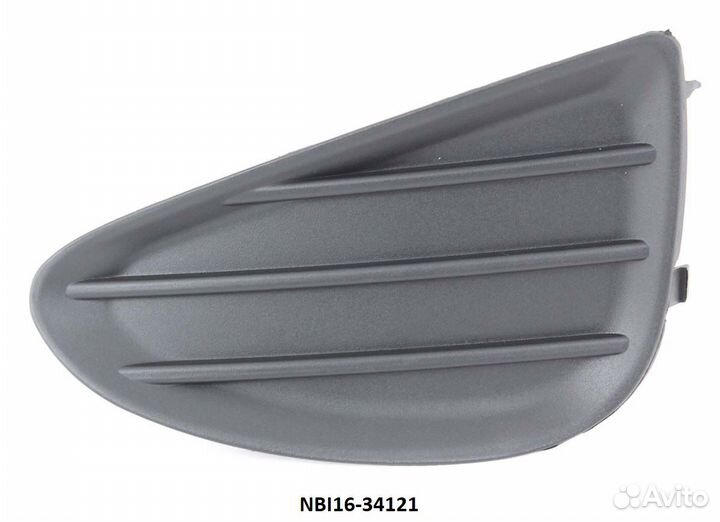 Заглушка переднего бампера toyota vitz / yaris P13