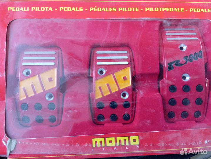 Накладки на педали momo