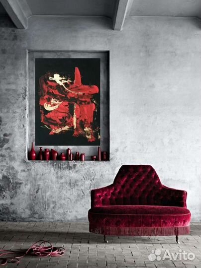 Картина абстракция 30х40, автор