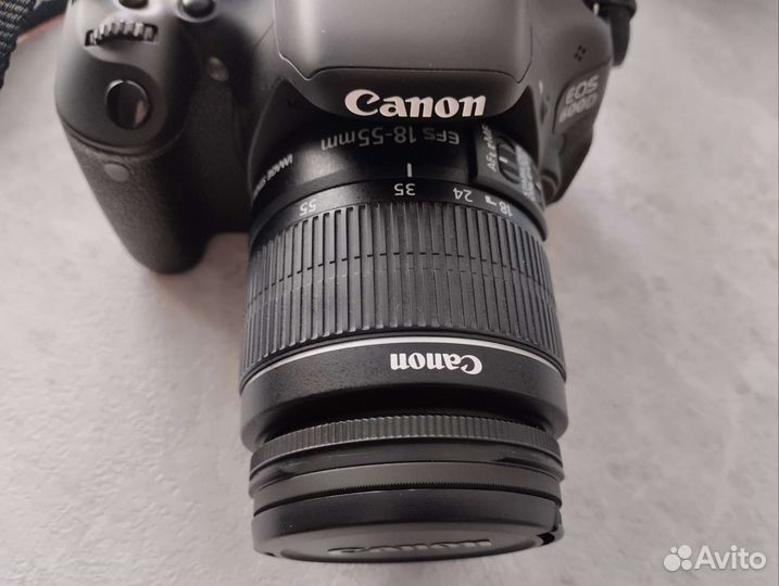 Цифровая камера canon EOS-600D kit 18 - 55 mm is