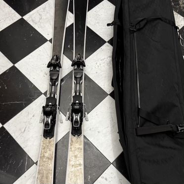 Горные лыжи volant platinum 173 см с креплениями